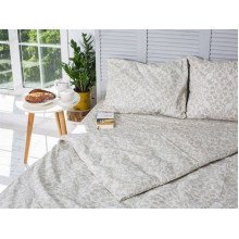 Постельное белье Ecotton Бязь Евро комплект Песочный 40-0963