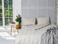 Постельное белье Ecotton Бязь Евро комплект Песочный 40-0963