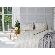 Постельное белье Ecotton Бязь Евро комплект Песочный 40-0963