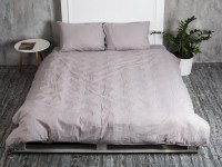 Постельное белье Ecotton Бязь Двуспальный комплект пододеяльник + наволочки 50x70 (2 шт.) Кварц 616