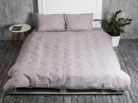 Постельное белье Ecotton Бязь Двуспальный комплект пододеяльник + наволочки 50x70 (2 шт.) Кварц 616