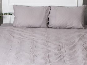 Постельное белье Ecotton Бязь Двуспальный комплект пододеяльник + наволочки 50x70 (2 шт.) Кварц 616