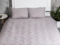 Постельное белье Ecotton Бязь Двуспальный комплект пододеяльник + наволочки 50x70 (2 шт.) Кварц 616
