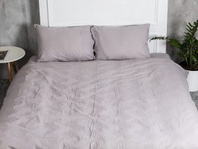 Постельное белье Ecotton Бязь Двуспальный комплект пододеяльник + наволочки 50x70 (2 шт.) Кварц 616