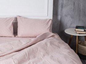 Постільна білизна Ecotton Бязь Полуторний комплект підковдра + наволочки 50x70 (2 шт.) Парфе 626