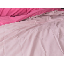 Постельное белье Ecotton Бязь Полуторный комплект пододеяльник + наволочки 50x70 (2 шт.) Розовый 612
