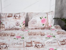 Постільна білизна Ecotton Бязь Преміум Полуторний комплект Парижанка 6310/1