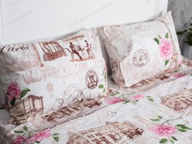 Постельное белье Ecotton Бязь Премиум Полуторный комплект Парижанка 6310/1