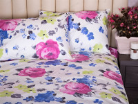 Постельное белье Ecotton Бязь Евро комплект Розовый 20-1455