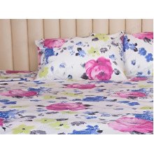Постельное белье Ecotton Бязь Евро комплект Розовый 20-1455