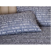 Постельное белье Ecotton Бязь Семейный комплект два пододеяльника Серый 40-0915