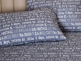 Постільна білизна Ecotton Бязь Сімейний комплект дві підковдри Сірий 40-0915