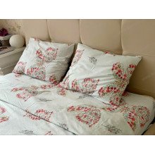 Постельное белье Ecotton Фланель Полуторный комплект Букет 10.23516/13