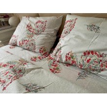 Постельное белье Ecotton Фланель Полуторный комплект Букет 10.23516/13