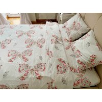 Постельное белье Ecotton Фланель Полуторный комплект Букет 10.23516/13