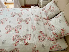 Постельное белье Ecotton Фланель Семейный комплект два пододеяльника Букет 10.23516/13