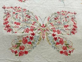 Постельное белье Ecotton Фланель Семейный комплект два пододеяльника Букет 10.23516/13