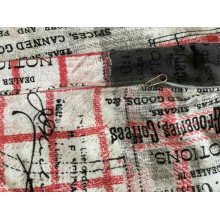 Постельное белье Ecotton Фланель Семейный комплект два пододеяльника Газета M06035/2
