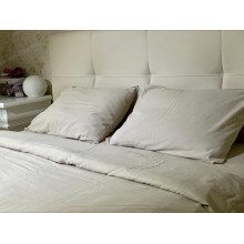 Постельное белье Ecotton Фланель Двуспальный комплект Капучино SB-598