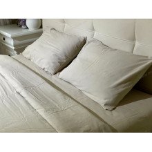 Постельное белье Ecotton Фланель Двуспальный комплект Капучино SB-598