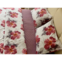Постільна білизна Ecotton Фланель Сімейний комплект дві підковдри Квіти 11.23568/3