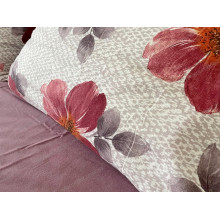 Постельное белье Ecotton Фланель Евро комплект Цветы 11.23568/3