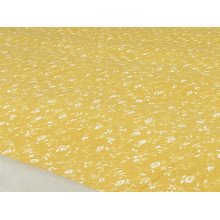 Постельное белье Ecotton Фланель Семейный комплект два пододеяльника Цветок на желтом 250951