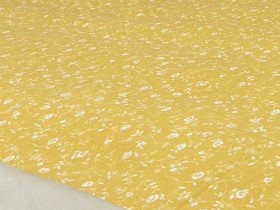 Постільна білизна Ecotton Фланель Сімейний комплект дві підковдри Квітка на жовтому 250951