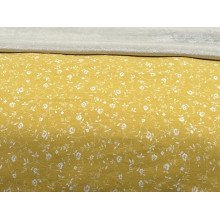 Постельное белье Ecotton Фланель Полуторный комплект Цветок на желтом 250951