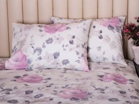 Постельное белье Ecotton Бязь Двуспальный комплект Lilac 20-1455