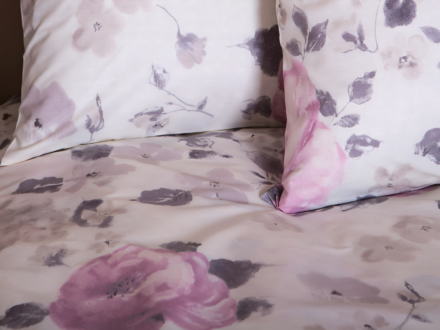 Постільна білизна Ecotton Бязь Двоспальний комплект Lilac 20-1455