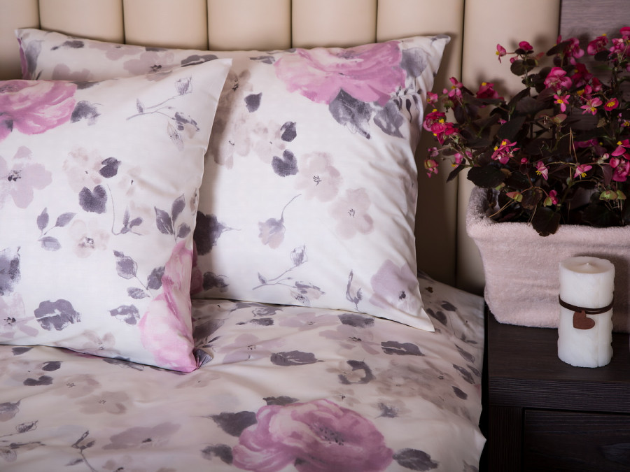 Постільна білизна Ecotton Бязь Двоспальний комплект Lilac 20-1455