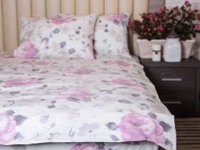 Постельное белье Ecotton Бязь Двуспальный комплект Lilac 20-1455