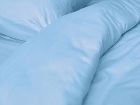 Постельное белье Ecotton Полисатин Евро комплект Голубой