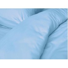 Ecotton bed linen Polysatin One-and-a-half set Blue