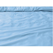 Ecotton bed linen Polysatin One-and-a-half set Blue