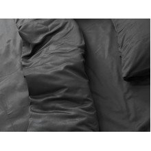 Постельное белье Ecotton Полисатин Евро комплект Черный