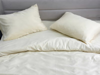 Постельное белье Ecotton Полисатин Евро комплект Cream Yellow
