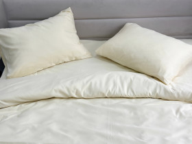 Постельное белье Ecotton Полисатин Евро комплект Cream Yellow