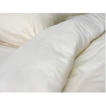 Постільна білизна Ecotton Полісатин Полуторний комплект Cream Yellow