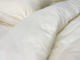 Постільна білизна Ecotton Полісатин Євро комплект Cream Yellow