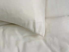 Постільна білизна Ecotton Полісатин Євро комплект Cream Yellow