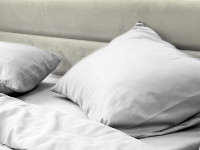 Постельное белье Ecotton Полисатин Евро комплект Светло серый