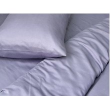 Ecotton bed linen Polysatin One-and-a-half set Dark purple