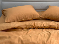 Постельное белье Ecotton Полисатин пододеяльник 180x215 наволочки 50x70 (2 шт.) Оранжевый