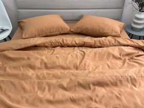 Постельное белье Ecotton Полисатин пододеяльник 210x215 наволочки 50x70 (2 шт.) Оранжевый