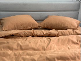 Постельное белье Ecotton Полисатин пододеяльник 210x215 наволочки 50x70 (2 шт.) Оранжевый