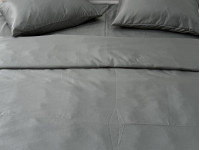 Постельное белье Ecotton Полисатин пододеяльник 180x215 наволочки 50x70 (2 шт.) Серый