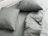 Постельное белье Ecotton Полисатин пододеяльник 180x215 наволочки 50x70 (2 шт.) Серый