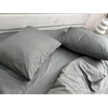 Постельное белье Ecotton Полисатин пододеяльник 150x215 наволочки 50x70 (2 шт.) Серый